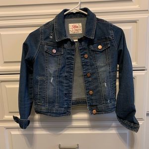 Justice Jean Jacket. Size 10.